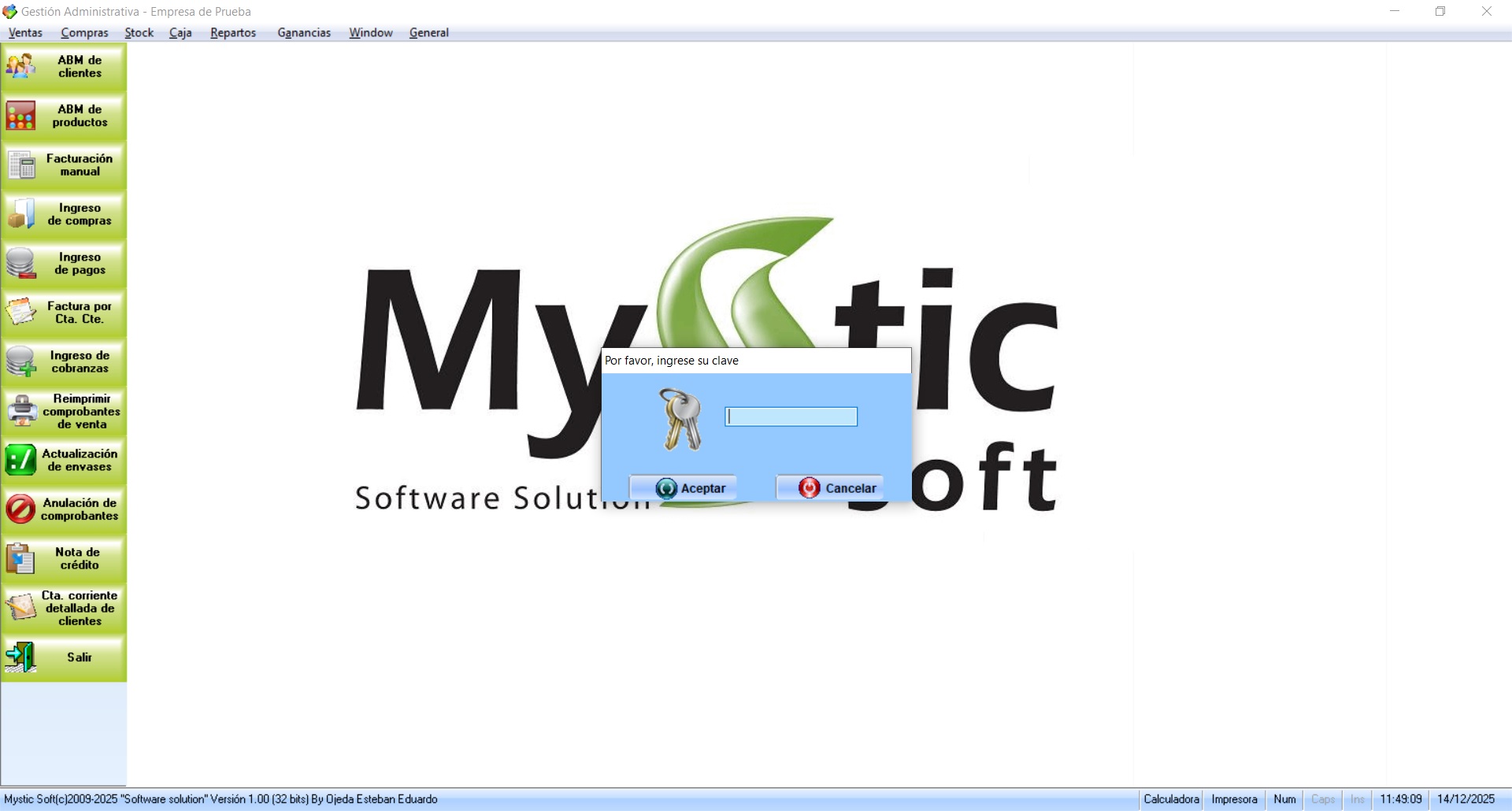 Portada - Módulo principal